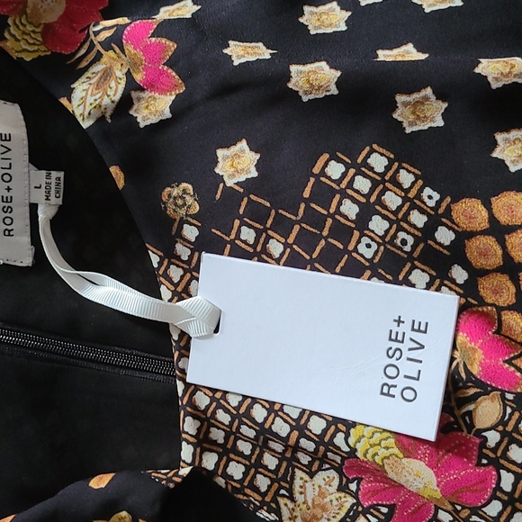 NWT ROSE+OLIVE SHIRT - Picture 3 of 3